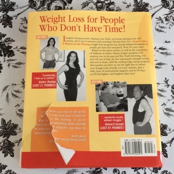 8 Minutes In The Morning Hardcover Book by Jorge Cruise 2001 - Picture 9 of 10